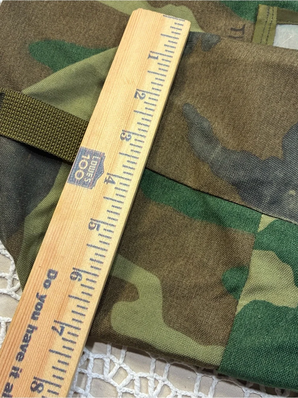 Military Issue Raleigh Industries Protective Ensemble Carrying Bag Woodland Camo